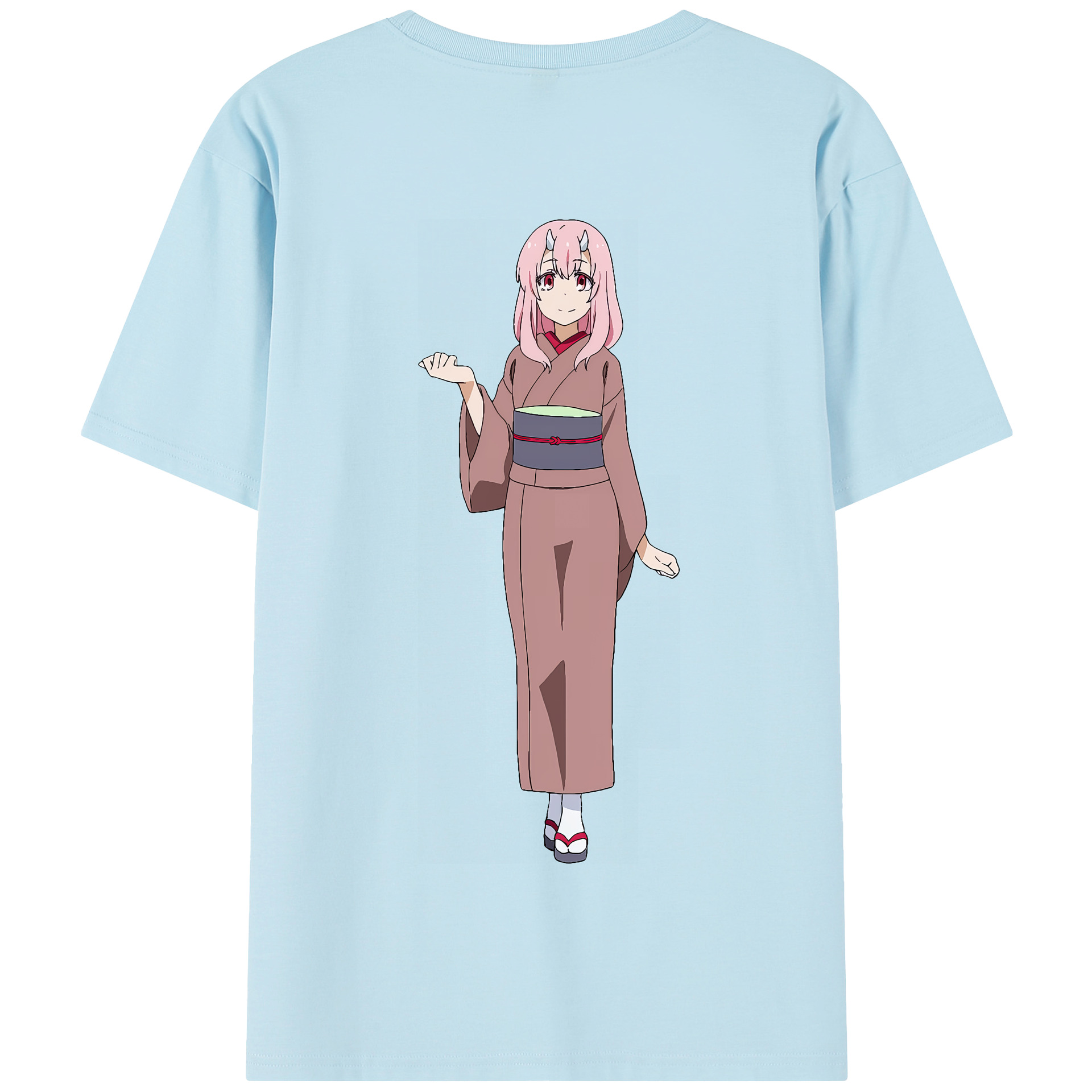 （画像用） 転スラ Regarding Reincarnated to Slime 綿100％半袖Tシャツ（背面プリント）